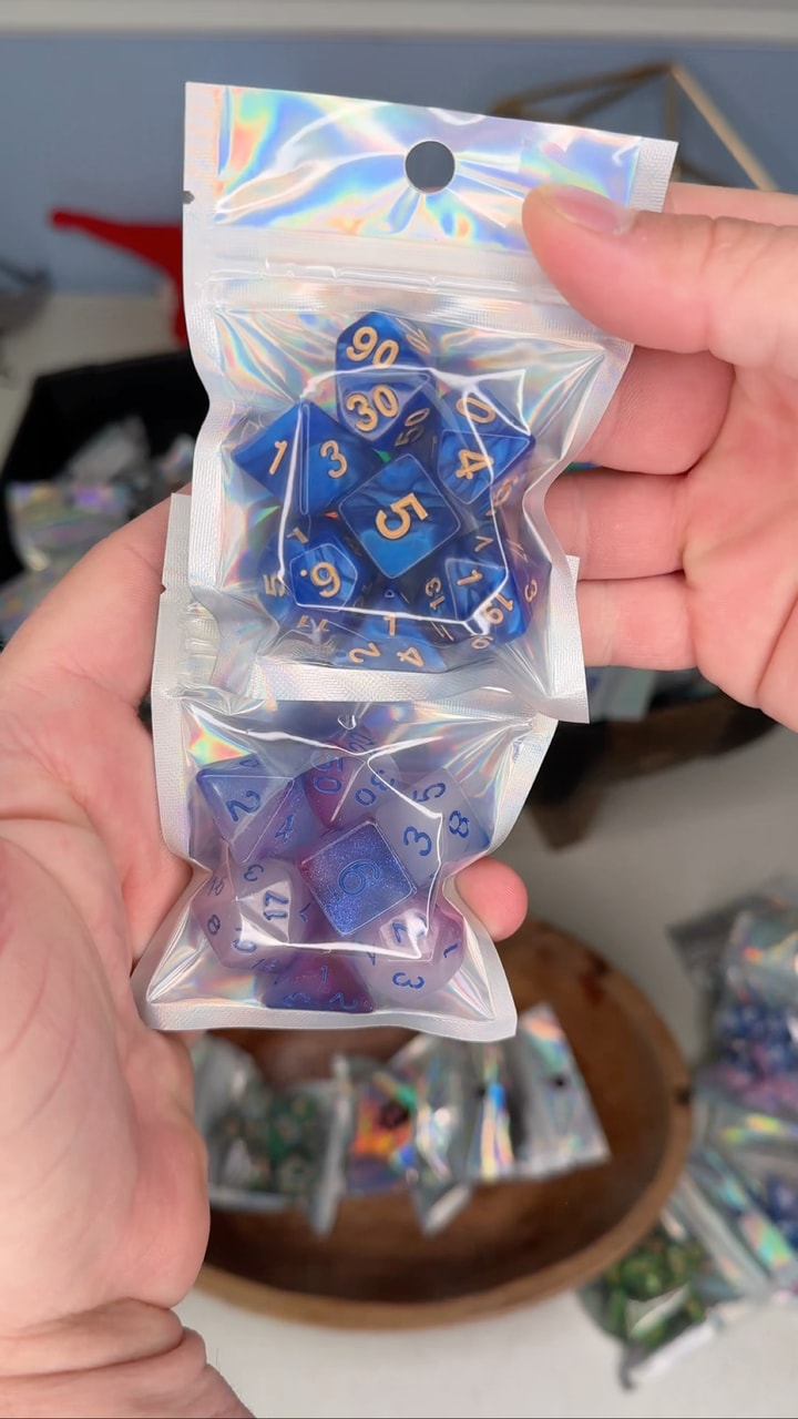 1 full set scoop for Samantha C! #1971 #onelinkatatimeshop #dnd #dice # ...