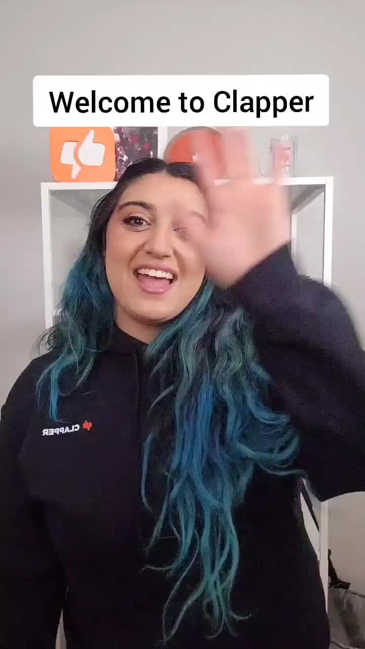 Welcome to Clapper 🧡 #NewToClapper - Clapper
